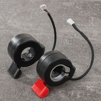 130X Ebike Thumb Throttle For Bafang BBSHD 36V 48V Finger Thumb Throttle Waterproof Connector Electric Bicycle Accessories