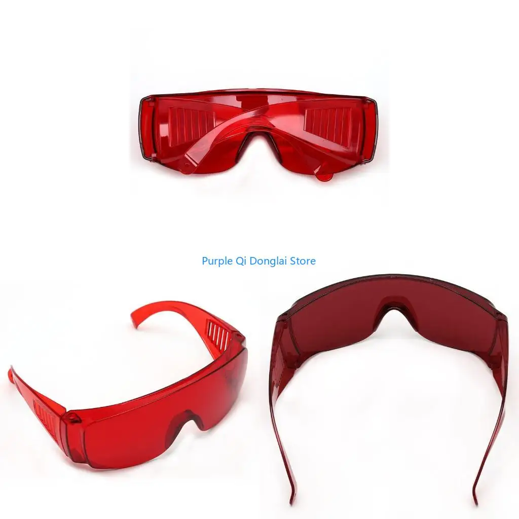 L21E New Red Goggle Glasses Protective Eye Curing Light Whitening UV Dental Dentist