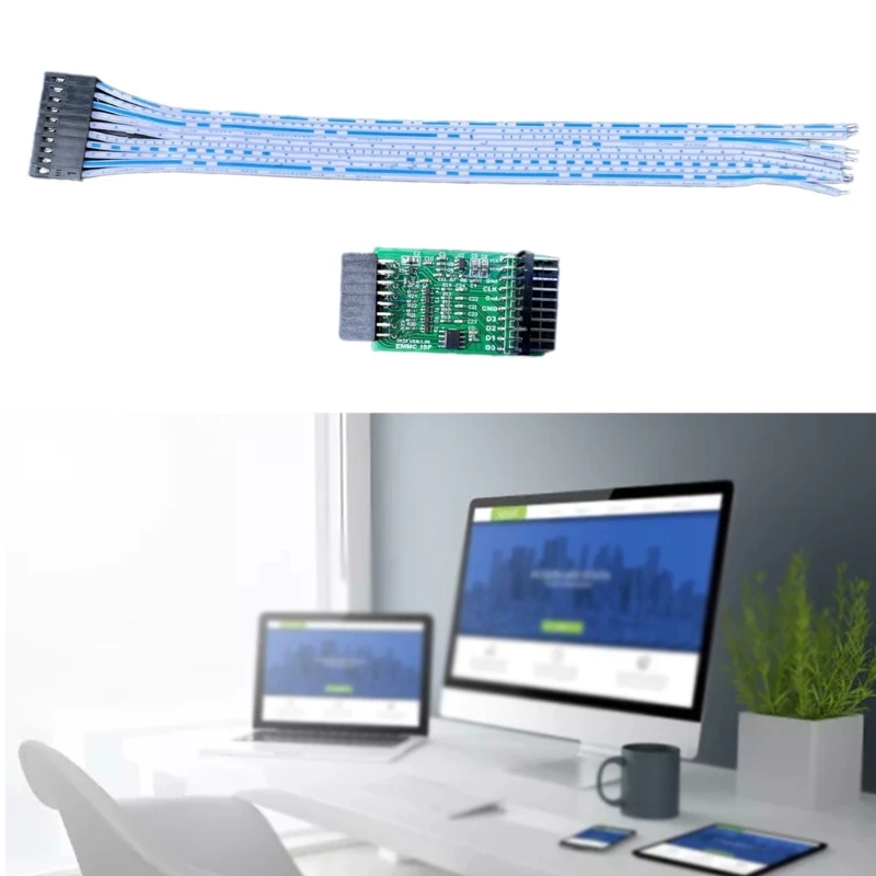 Professional T48 Programmer Extension Adapter Original XGecu EMMC-ISP VER1.00 Improves Programming Efficiency