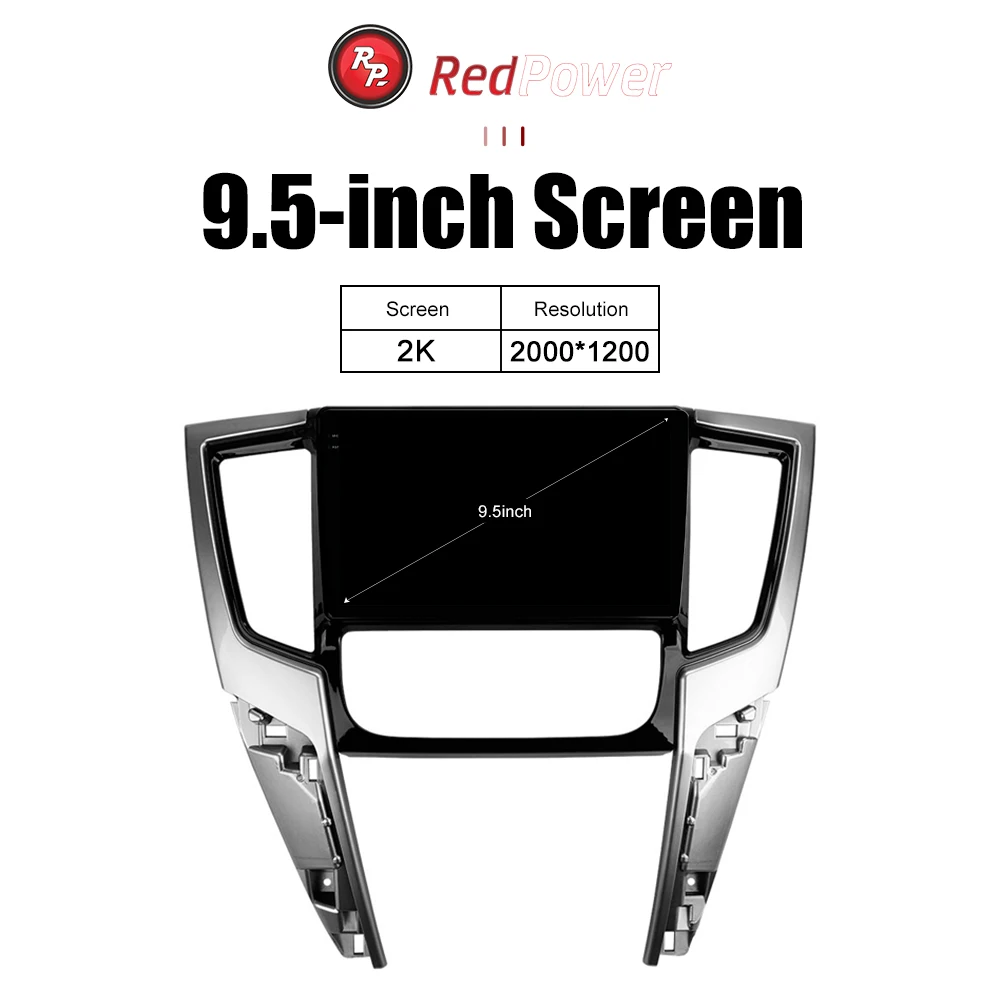 Redpower 2K hi-fi car radio for Mitsubishi L200 2018 - 2020 9.5 inch Android Car DVD screen CarPlay DSP