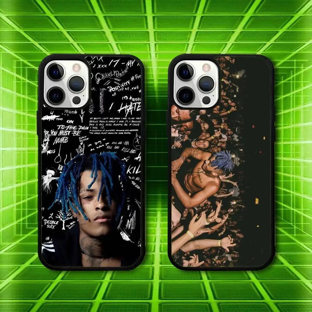 

X-Xxxtentacion Rapper 17 Phone Case For iPhone 16,15,14,13,12,11,Pro,Max,Plus,Mini,SE4,E Magnetic Magsafe Wireless Charging