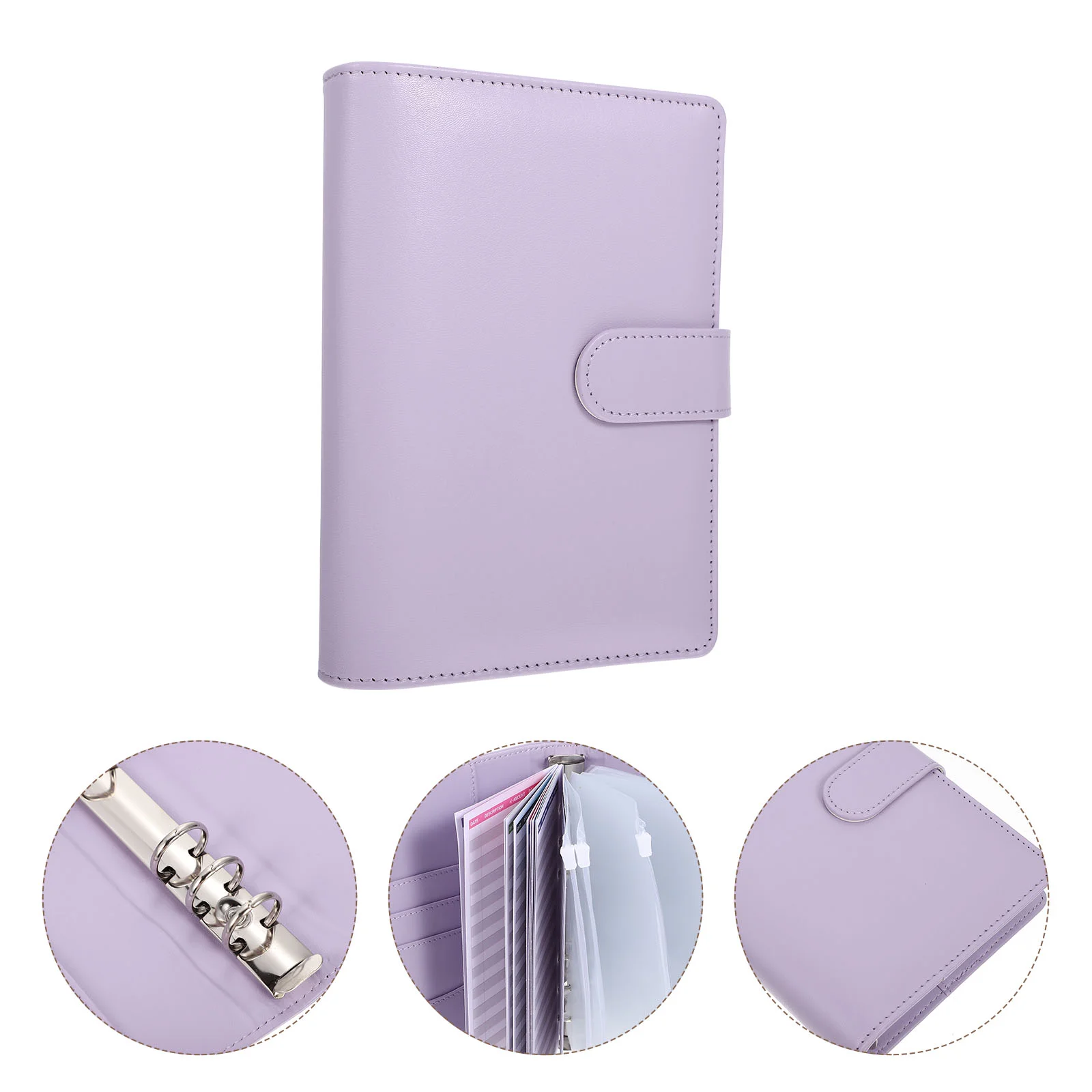 

Budget Book Portable Binder Cash Envelopes for Budgeting Saving Money Organizer