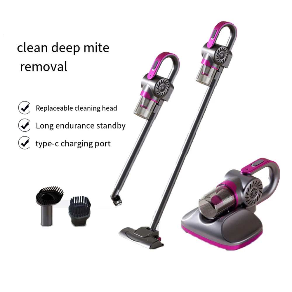 Wireless Vacuum Cleaner & Mopping, Cordless Handheld Vacuum Cleaner, Rapid Clean for Floor, UV Sterilizer Anti-mite Instrument