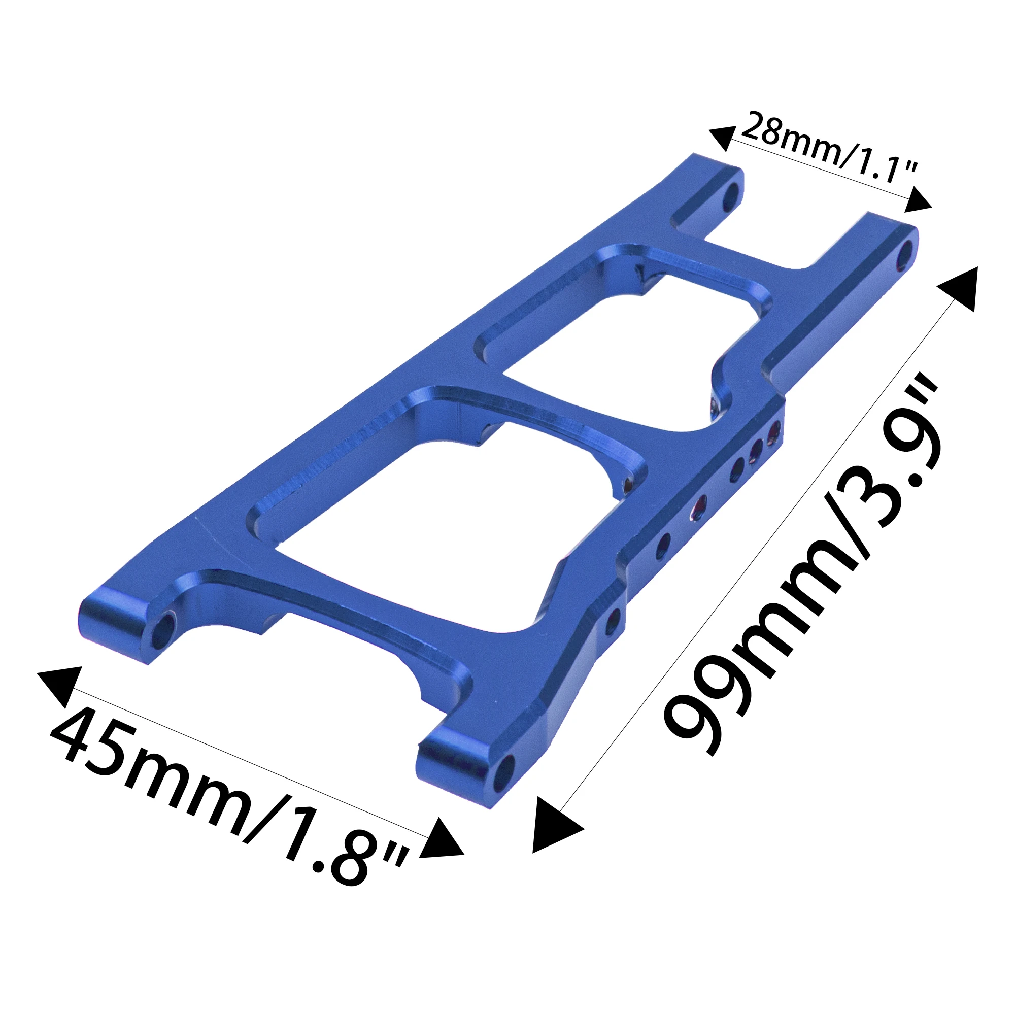 Metal Front & Rear Suspension Arms A Arms Upgrade Parts 3655 for Traxxas 1/10 Slash 4x4 4WD Stampede 4x4 4WD RC Car Truck