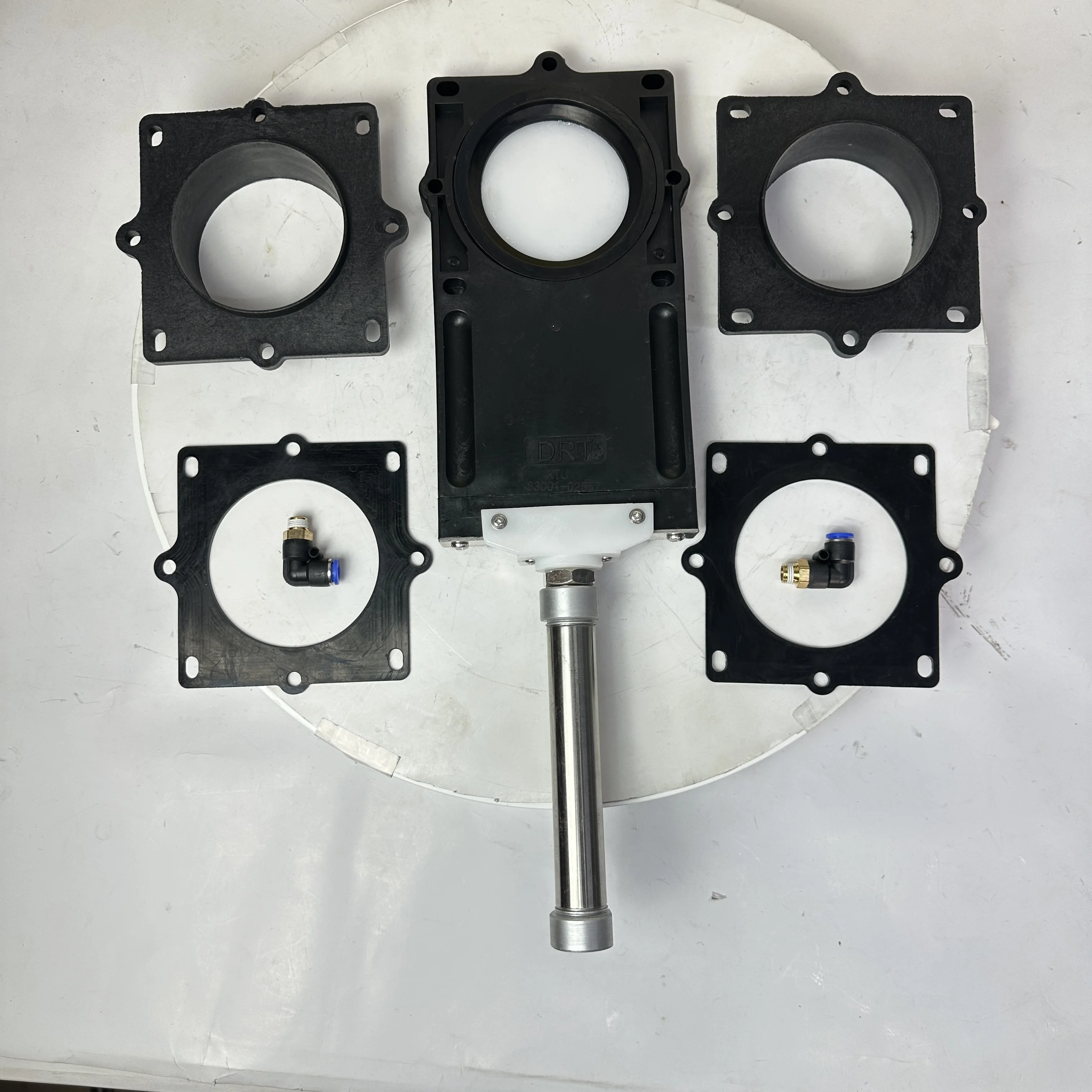 New High Quality Toilet Sewage Discharge Valve (Manual Waste Dump) for Higer Coach RV Motorhome High-Grade ABS/PVC