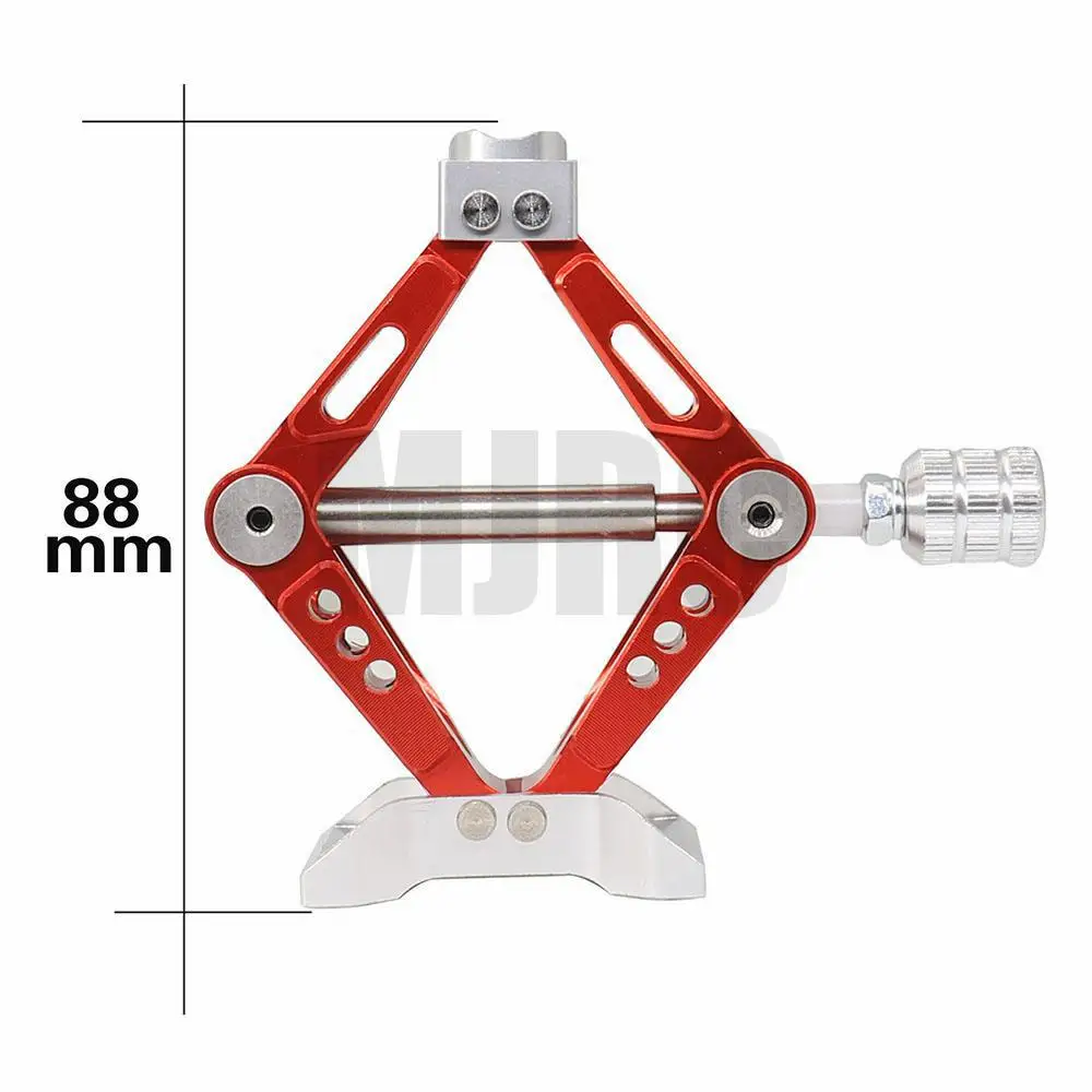 Metal Adjustable Scissor Jack Mini Scissor Jack Adjustable Tool RC Car Lift Repair Tool Simulation Part Metal jack RC Supplies