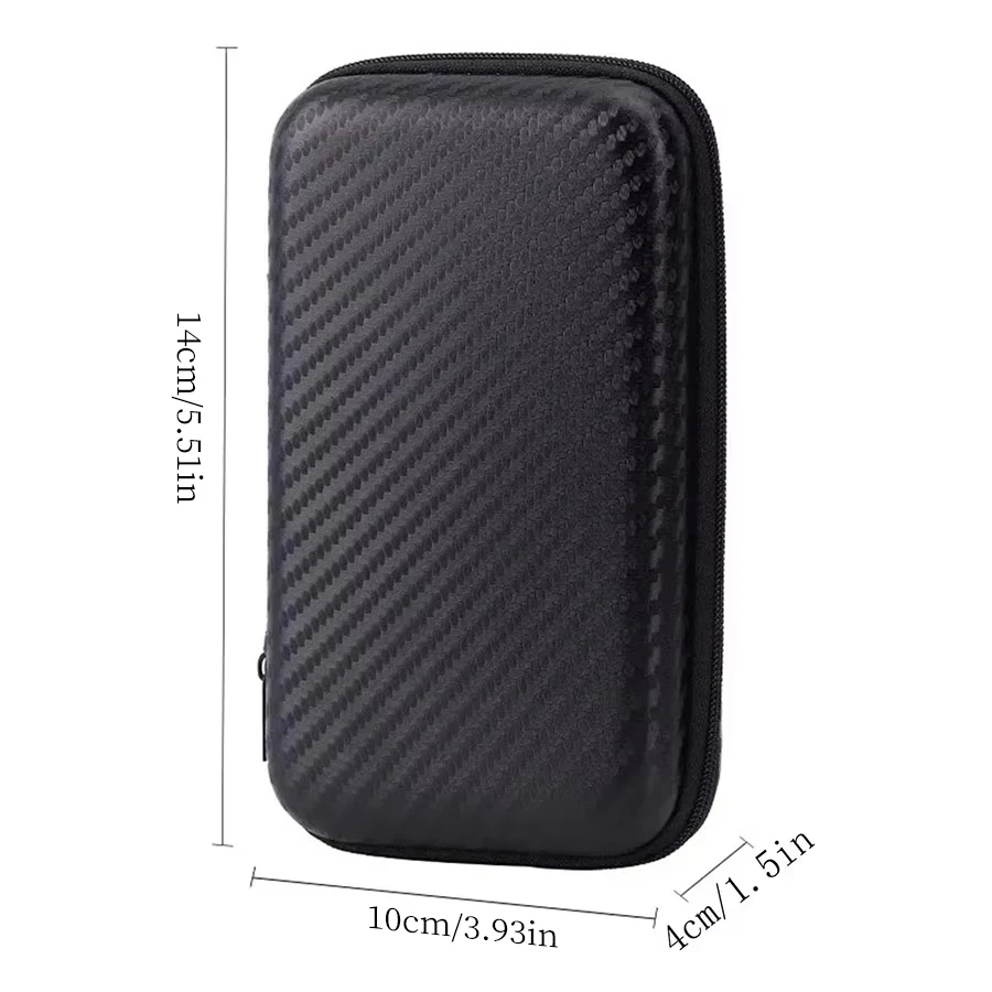 U Disk Data Cable Zipper Bag Mobile Phone Charger Protection Mobile Hard Disk Bag Storage Folding Min Storage Pocket Pouch image 6