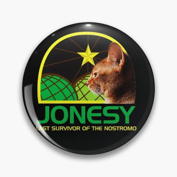 Jonesy The Last Surviving Member  Soft Button Pin Creative Funny Hat Cartoon Lapel Pin Fashion Brooch Badge Decor Clothes Cute