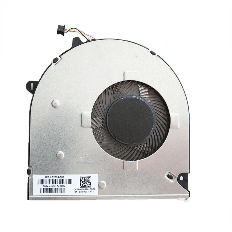 

For HP 15-dw3045cl 15-dw3047nr 15-dw3048nr 15-dw3052cl 15-dw3053dx CPU Cooling Fan