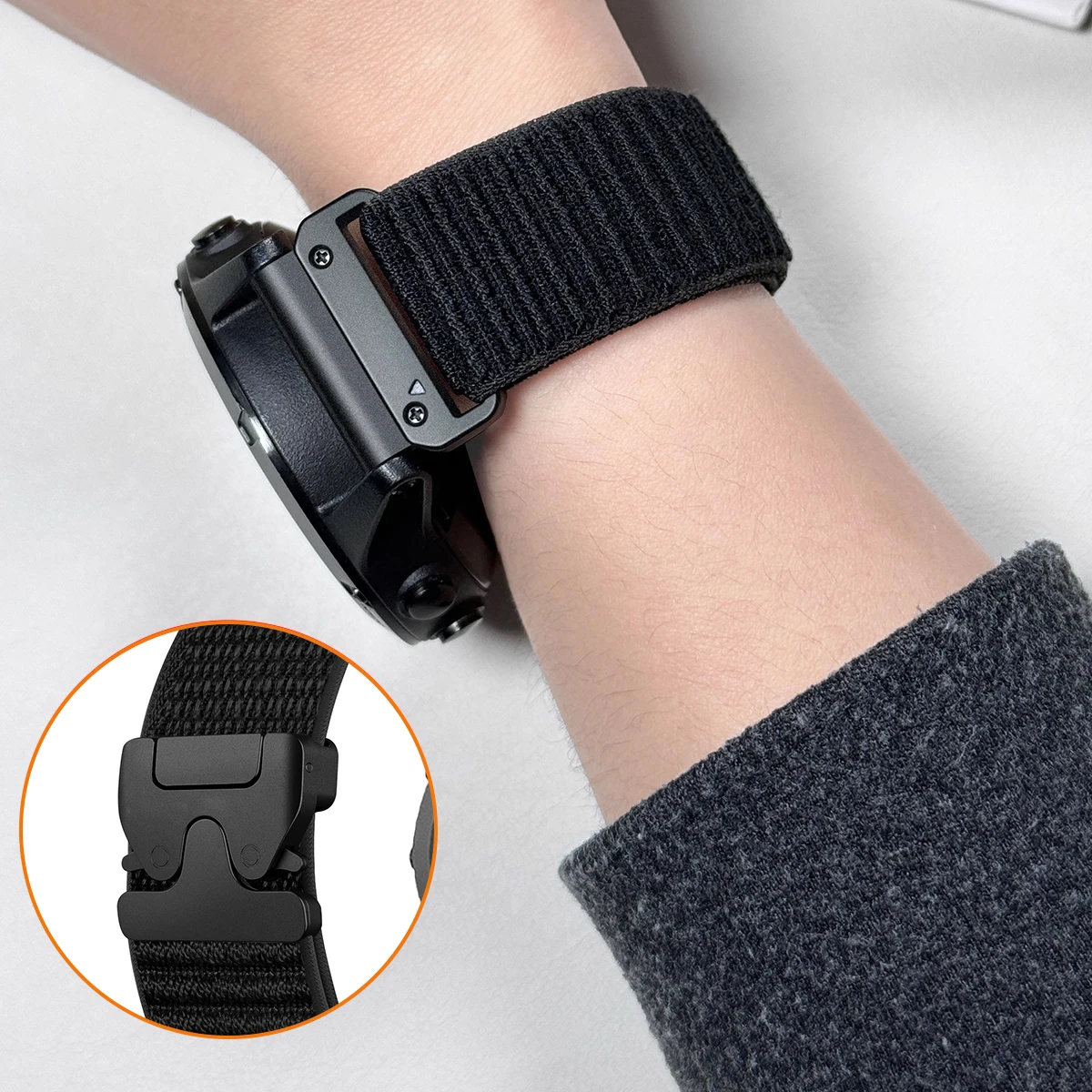 

20/22/26mm Nylon Band For Garmin Fenix E 8 47mm 51mm 7 7X 6 6X 5 5X Plus/Enduro 3/Epix Pro Gen 2 QuickFit Sport Loop Bracelet