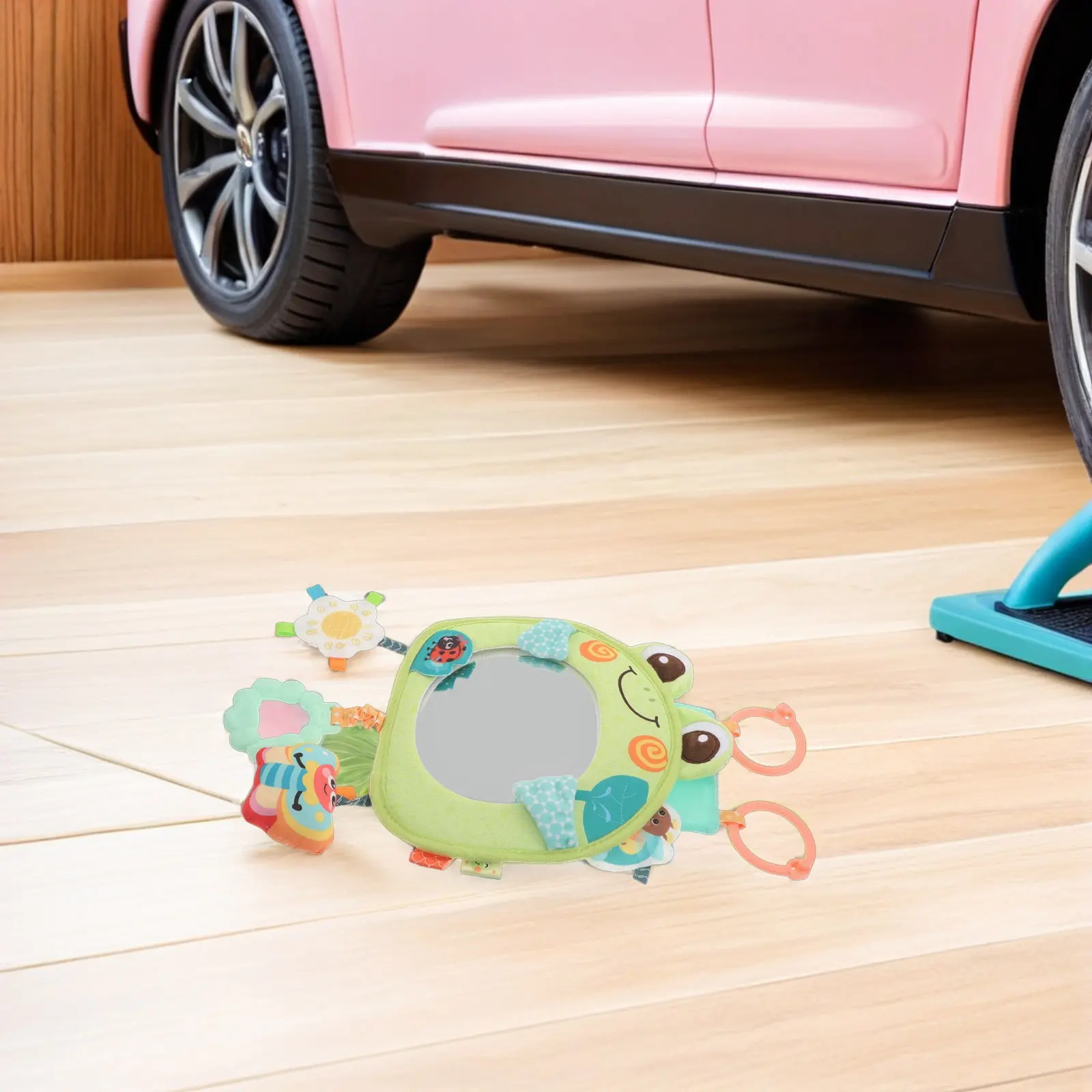 frog-shaped-shatterproof-baby-rear-seat-mirror-for-car-wide-angle-hd-observation-mirror-with-easy-install-hook-for-infant-0-3