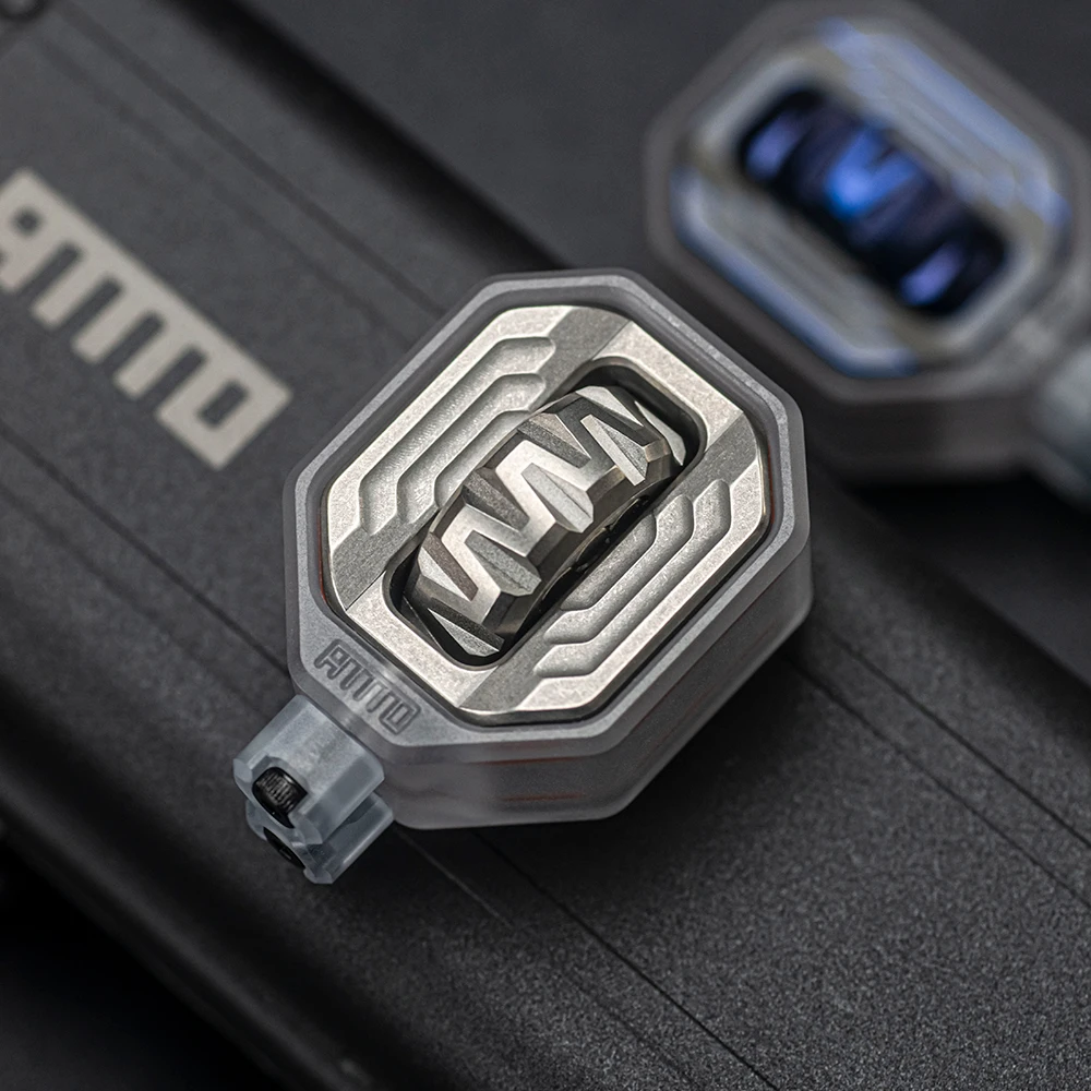 AMMO EDC Decodificador M Rodillo magnético Aleación de titanio Recubierto de cerámica Juguete para aliviar el estrés