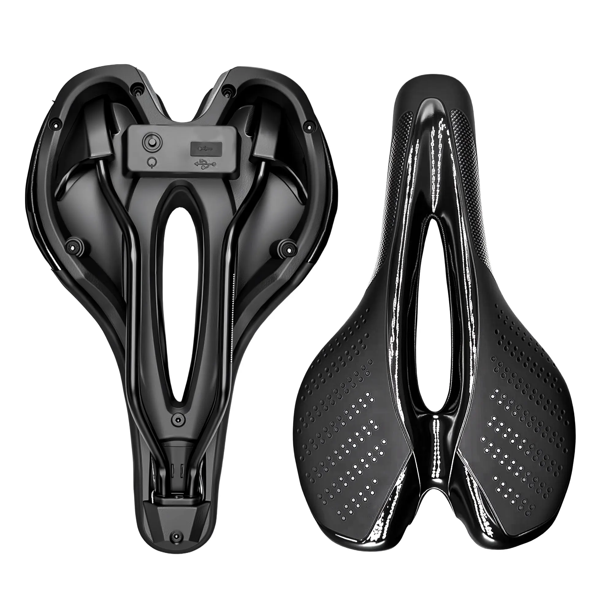 AliExpress plselis PLSELIS bicycle saddle at night with taillights charging battery life soft, comfortable and lightweight 355g seat bow 7*7 size