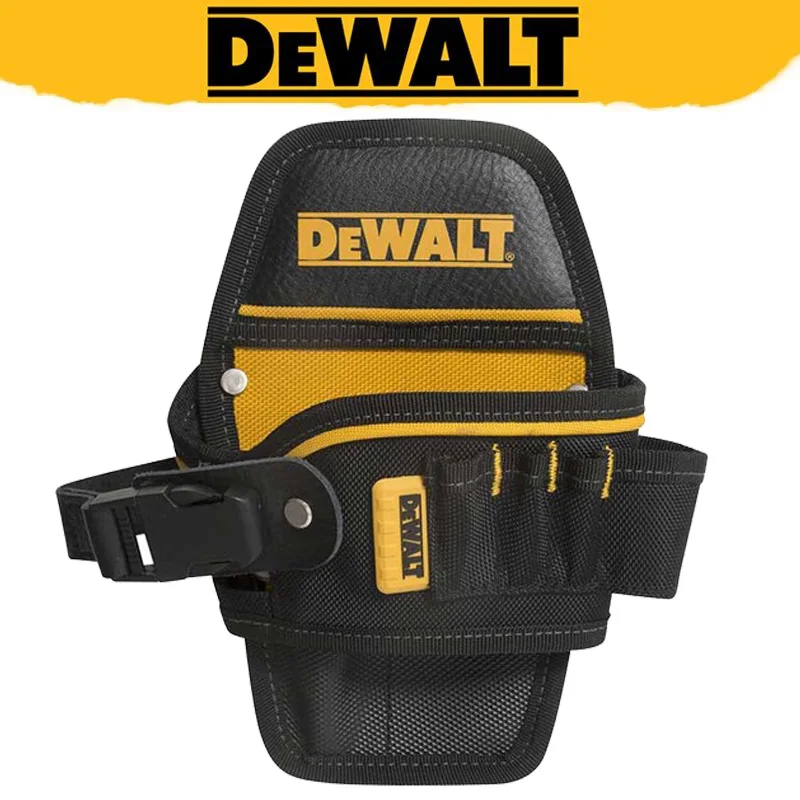 DEWALT DWST83486-1 Compact Drill Pouch Adjustable Buckle Convenient High Quality Durable 6 Pockets Tool Bag