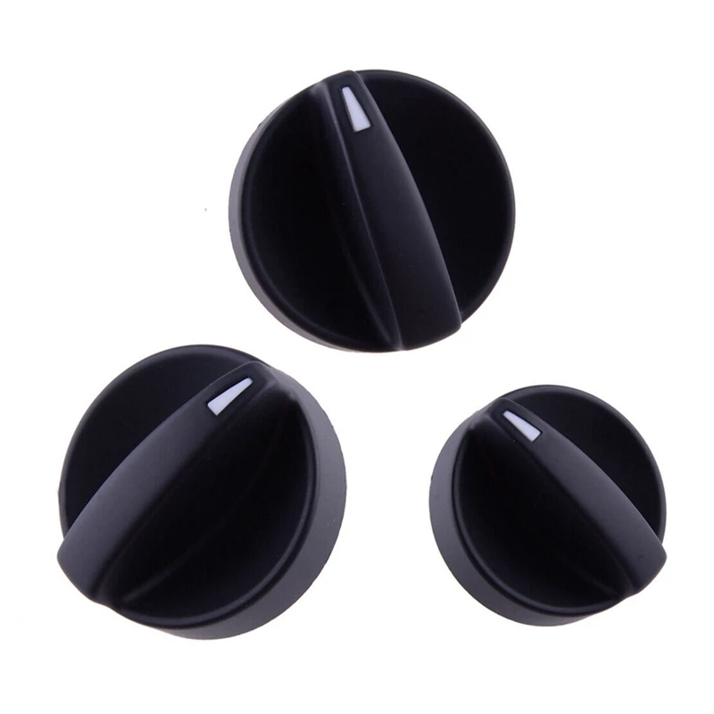 

3Pcs Control Switch Knobs A/C Knob For 2006-2008 Mazda 6 GV2W-61-195 GV3A-61-195