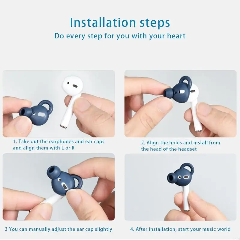 G8TA 2PCS Hearset Cover для Harsets и Sports Sports