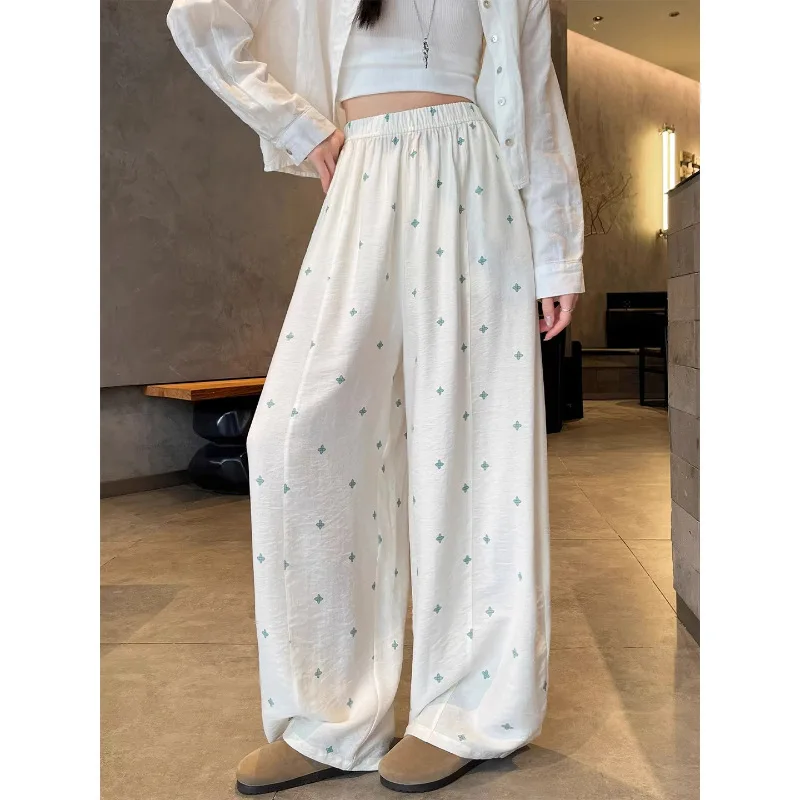 

Women's 2026 Spring and Summer Thin Casual Nine-point Pants Sunscreen Cool Pants
