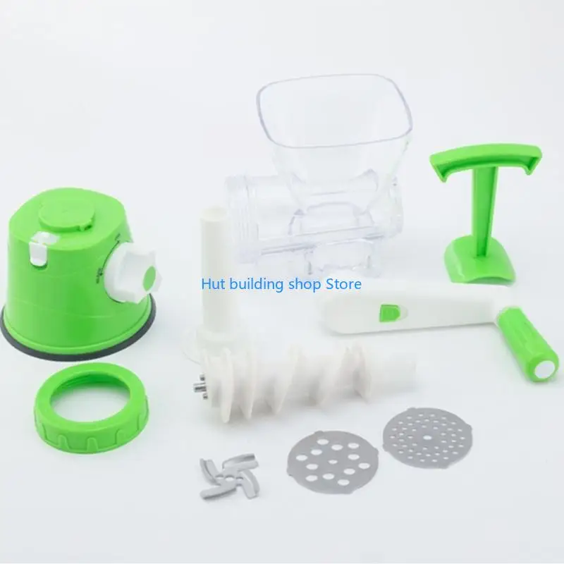 

T21C Manual Grinder Stainless Steel Hand Crank Grinding Machine Sausage Stuffer Filler Household Pork Mincer