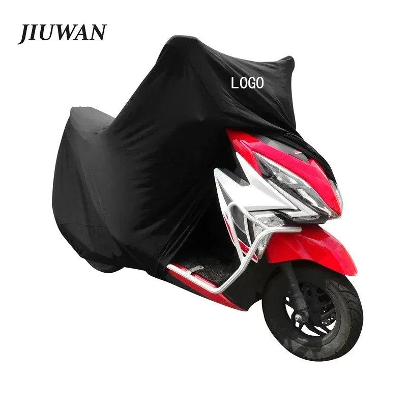 Motorcycle Scooter Cover Elastic Fabric UV Protector Dustproof Cover Indoor Outdoor Customizable
