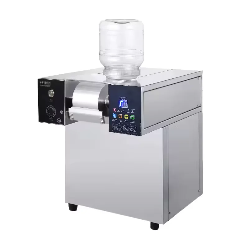 Mini Bingsu snow-ice-machine máquina de afeitar para alimentos, trituradora de hielo afeitado de copo de nieve, Idea de pequeña empresa en el hogar