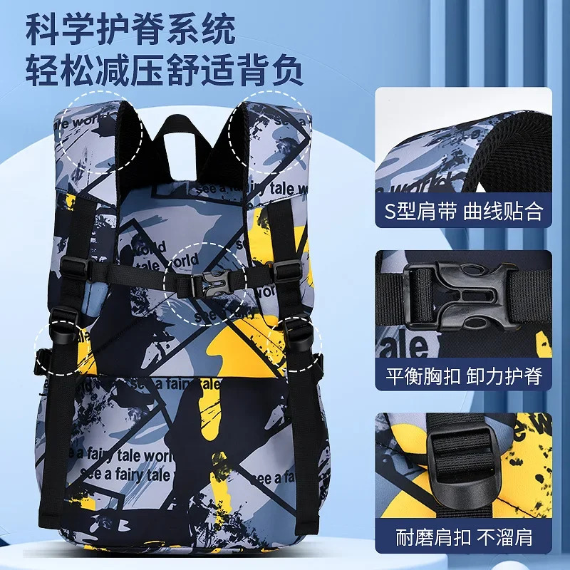 Mochila impermeable para niños, mochilas escolares para niños, Mochila escolar ortopédica para niñas, Mochila escolar primaria, Mochila para libros, 2025