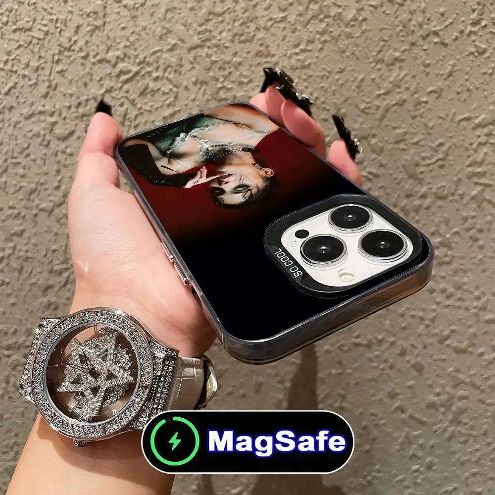 

Greeicy Rendon Translucent MagSafe Mobile Phone Case for iPhone 17 16 15 14 13 12 11 Air Pro Max Plus Colorful Cover