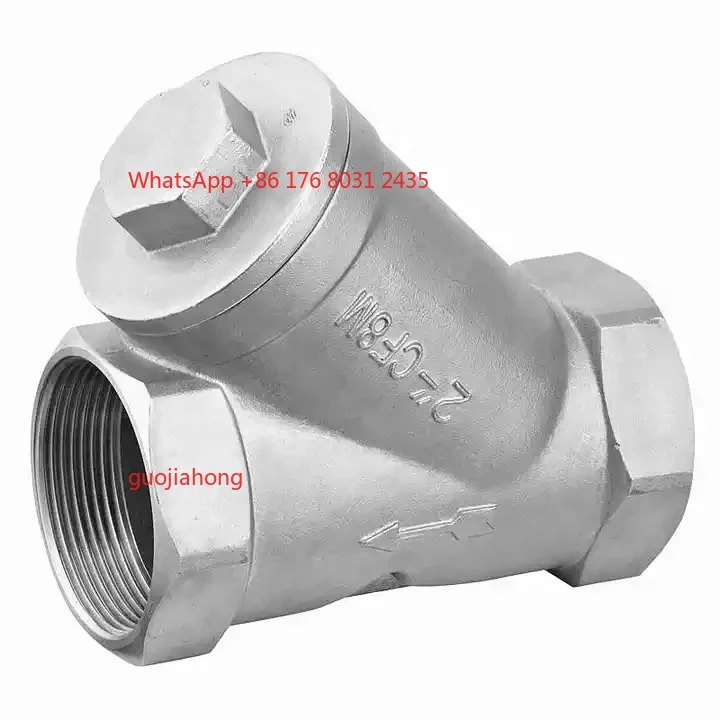 

Loaded Check Valve Thread Stainless Steel Y Type Spring Female Standard Hydraulic General Water / Oil / / Causticity Medium