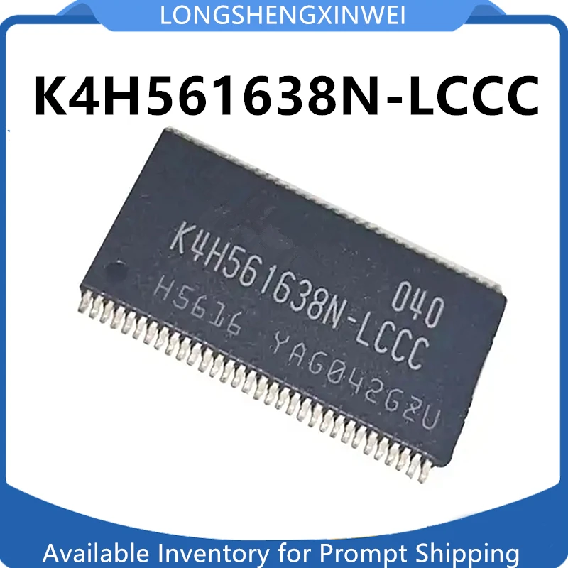 1PCS K4H561638N-LCCC K4H561638N Memory Particle Chip Patch TSOP-66 Memory