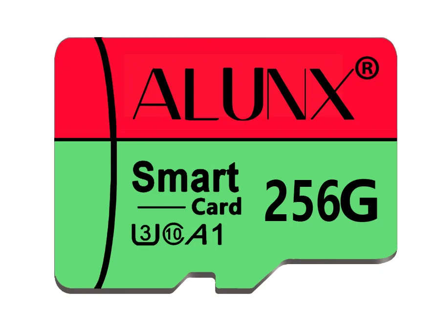 ALUNX  Memory Card 128G 256G Micro TF SD Card 64GB 32GB  Card Flash Class 10 Support mobile phones UAV etc card reader