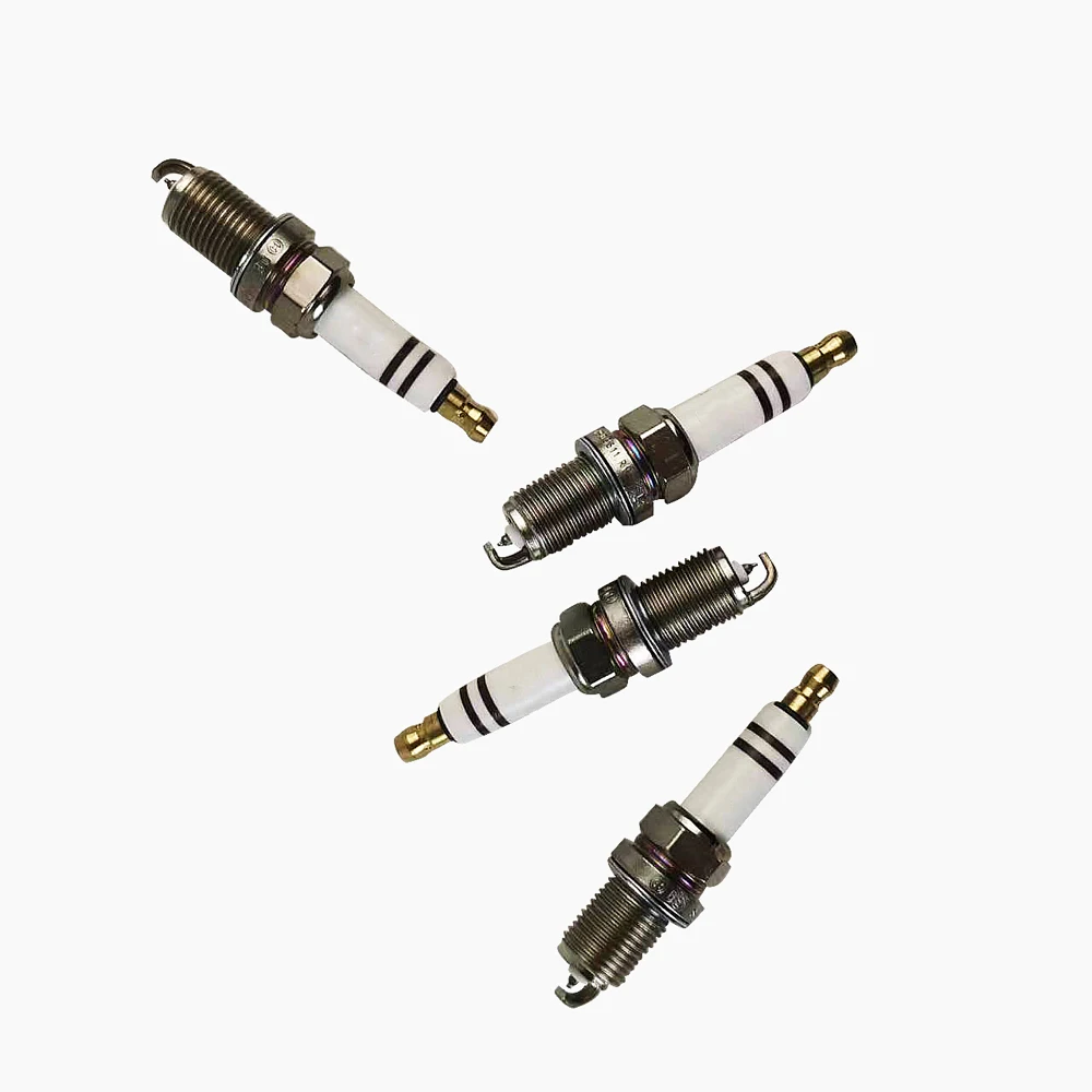 4Pcs Spark plug 06H905611 For Audi A6L A7 A6 S6 A8 S8 VW Amarok Golf Jetta/syncro Passat Scirocco Sharan Tiguan