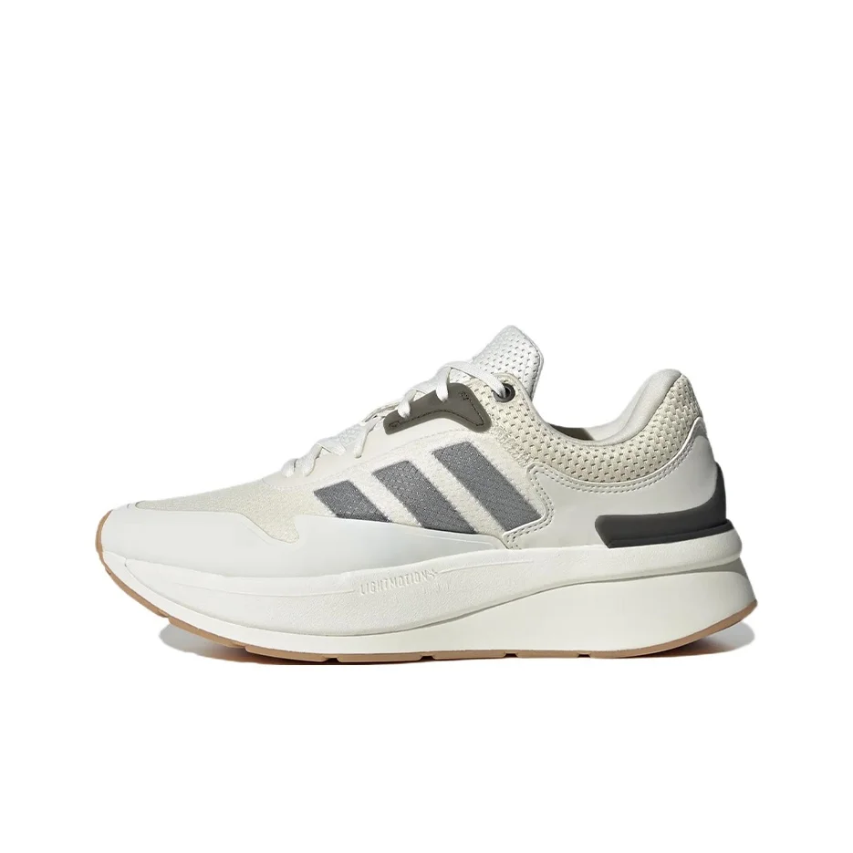 Adidas ZNCHILL Fabric Slip Resistant, Abrasion Resistant, Breathable Low top Running Shoes Men's Ecru GZ4896