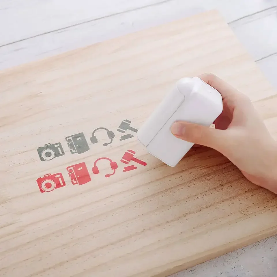 

Уникальная ручка для печати с возможностью горячей продажи EVEBOT, портативный креативный ручной принтер, печать логотипа для выпечки хлеба, кофейного подноса, бумажной т