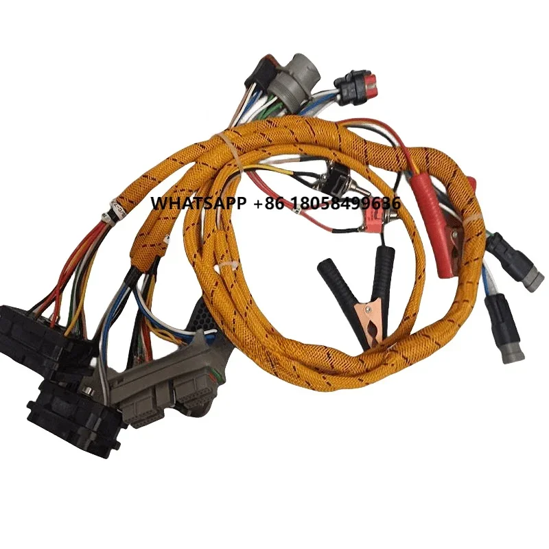 Excavator Engine Starting Wiring Harness C6.4 6.6 C7 C15 C9 3126B for Caterpillar Engine Diagnostic Cable