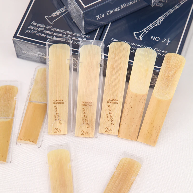 Nuovo Zhongjiang E-Flat 2.5 Ance per sassofono soprano tenore alto per principianti Accessori Ance per principianti Ance di livello ingresso