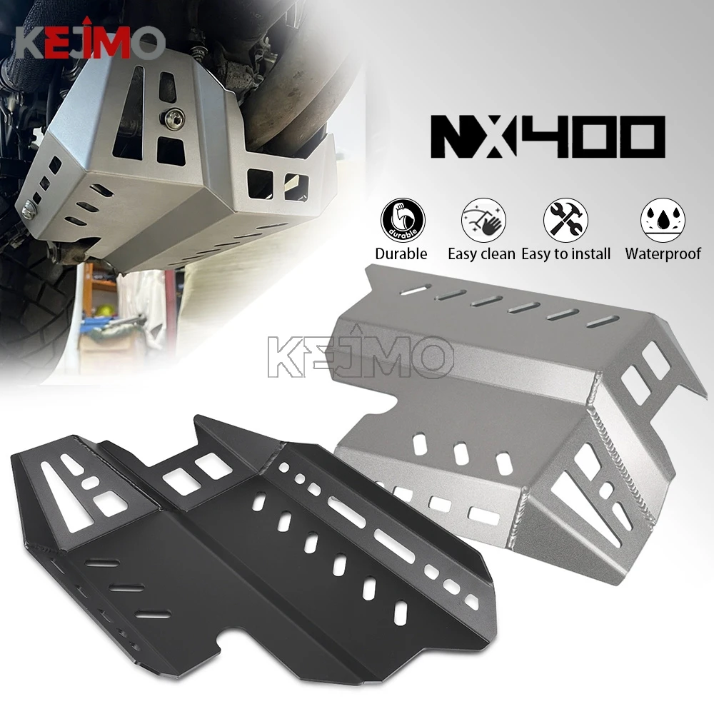 

FOR HONDA NX nx400 CB500X CB 500X CB500 X NX400 NX500 CNC Skid Plate Foot Rests Bash Frame Engine Cover Guard Chassis Protector