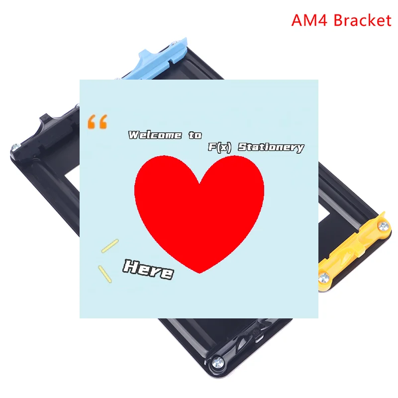 

Кронштейн для крепления кулеров процессора AMD AM4, монтажная пластина для радиатора вентилятора, задняя панель для сокета AM4 - F(x)