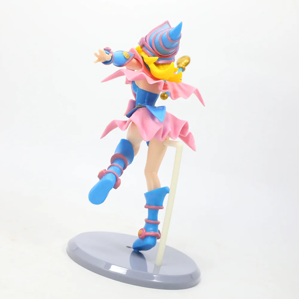 أنيمي يو غي أوه! شخصيات الحركة موتو يوجي الأسود الساحر فتاة التماثيل البلاستيكية نموذج مانغا المرآب أطقم GK لعبة الحلي جمع