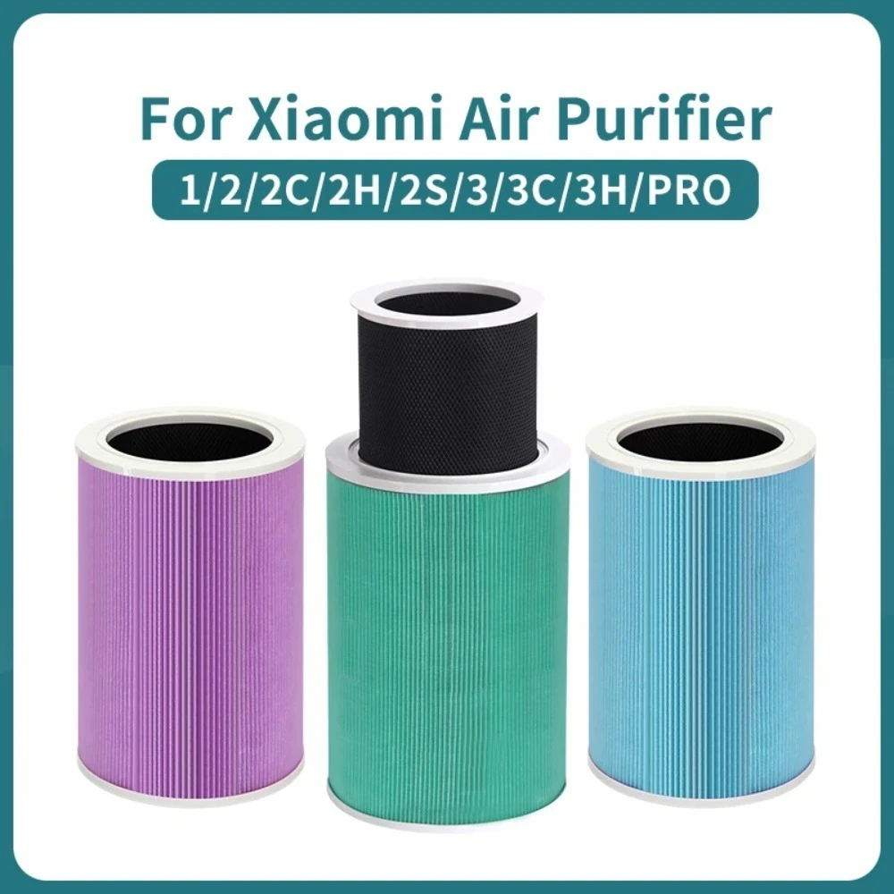 Air Filter For Xiaomi Air Purifier Pro 1 2 3 2H 2C 2S 3H 3C Carbon Haze Anti Bacteria Formaldehyde Replacement Filter