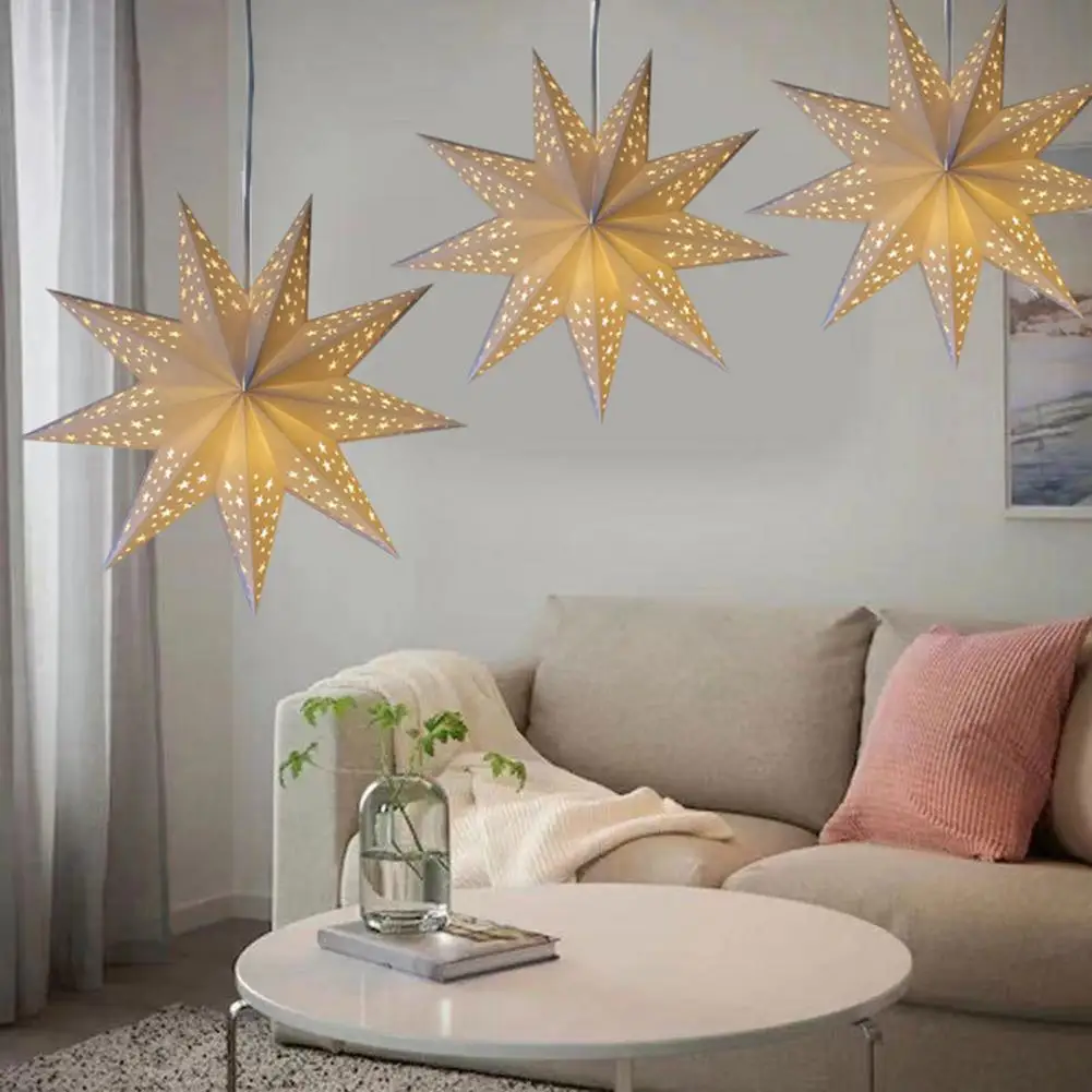 Pantalla de estrella de Navidad, farol de estrella 3d, pantalla para boda,  fiesta, decoración del hogar, adorno colgante, decoración de techo, Navidad  9 / Artículos para fiestas, image size:1001x1001