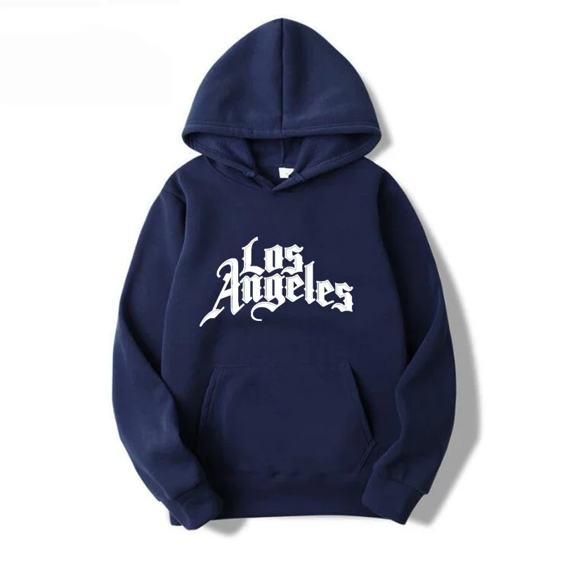 City Series Printing Hoodies Los Angeles Hoody Sweatshirts Men Women Loose Hoodies Spring Autumn Casual Pullover Tops