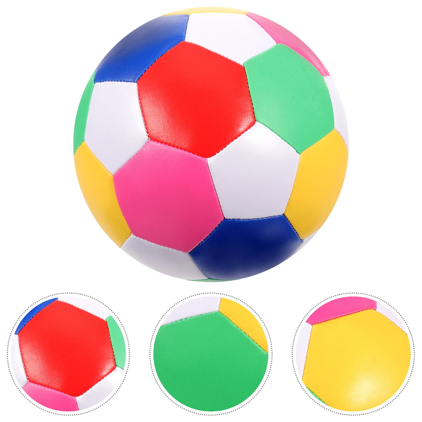 

Soft Football For Kids Lightweight Bouncy Soccer Ball Toddler Sports Indoor Outdoor Play Small Easy Carry Brain Exercise Ball