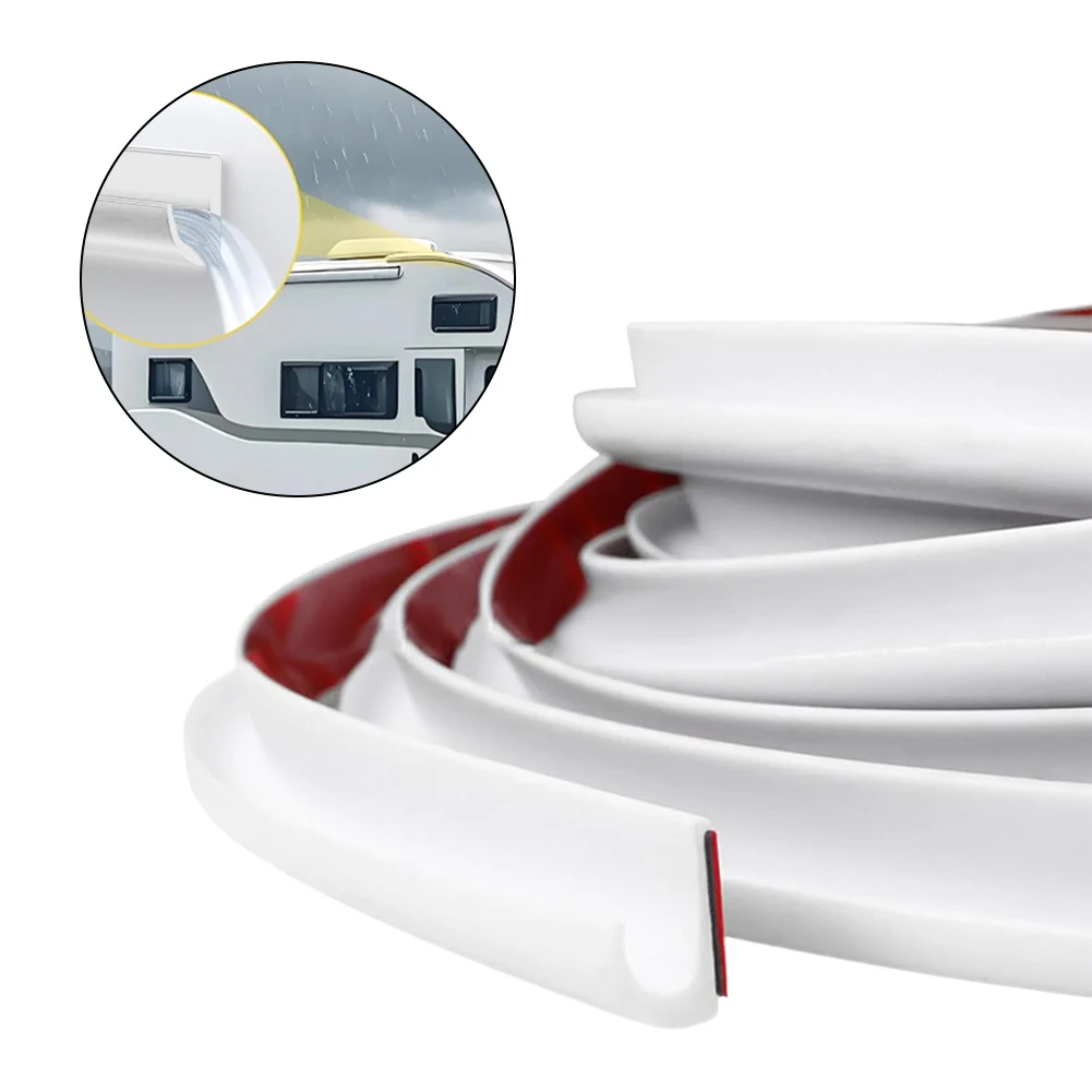 

Rainwater Management RV Rubber Strip Strong Adhesion UV Resistant Versatile Application Easy Installation Drip Rail Solution