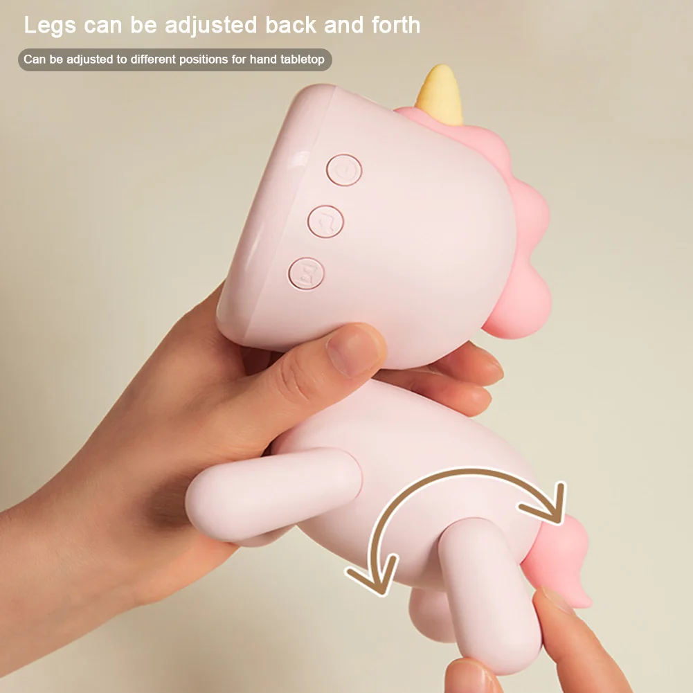 LED Children Alarm Clock Cute LED Unicorn Alarm Clock Night Lamp 1200mAh Unicorn Wake Up Light Kawaii Children Day Birthday Gift