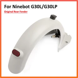 Original Front Rear Fender For Ninebot G30L / G30LP Electric Scooter Water Mudguard Splash Guard with Taillight Accessories Gray