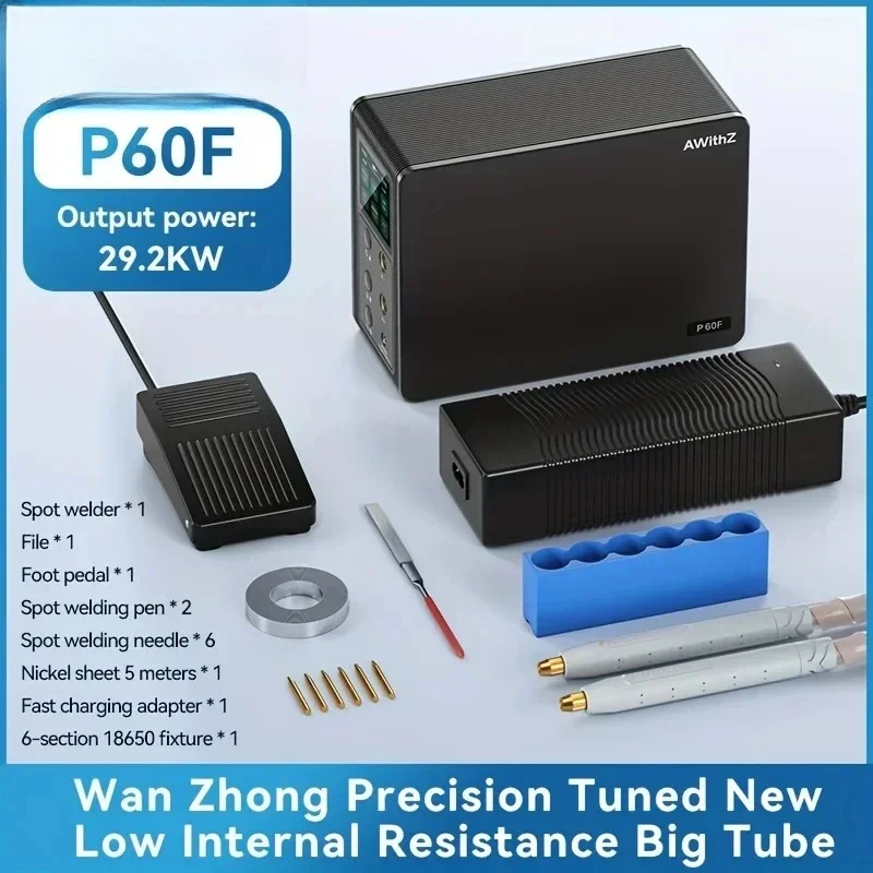 1mm Weldable 99 Gear Adjus-table Portable Spot Welder Machine with LCD Screen for Ph-o-ne Repair B-at-tery Pack Welding
