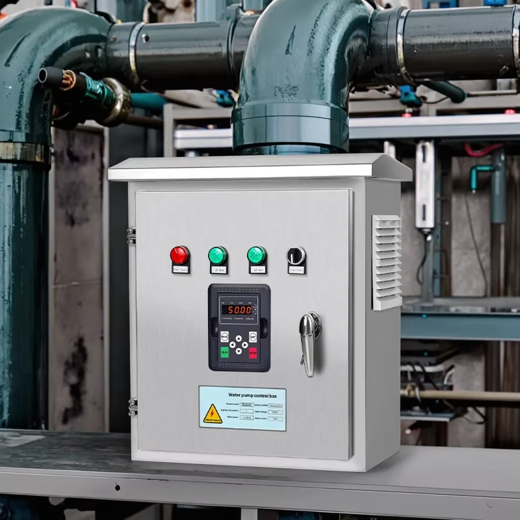 Inverter Box Three Phase 380V Intelligent AC VFD Control Cabinet Constant Pressure Pump Controller for  Pump and Motor