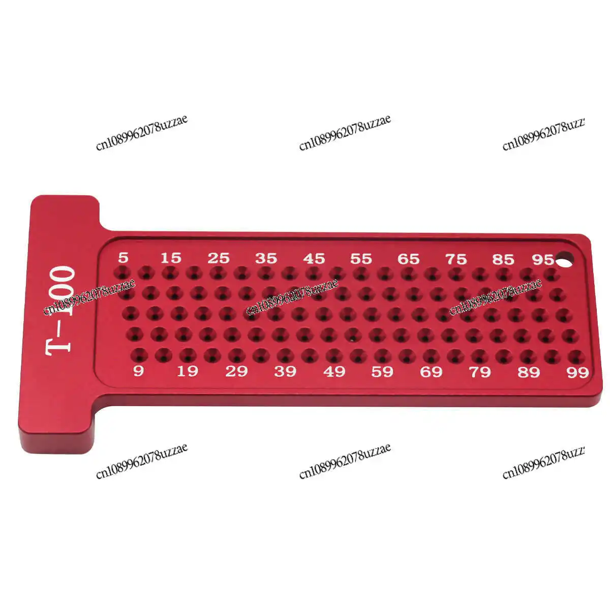 Aluminum Alloy T-ruler Woodworking Pencil Scribing Ruler, Hole Ruler, Backer Ruler Mini Pocket