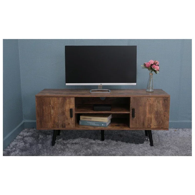 Simple American Retro Style Living Room Tea Table Multi-Functional TV Cabinet Locker Fire Wooden Cabinet