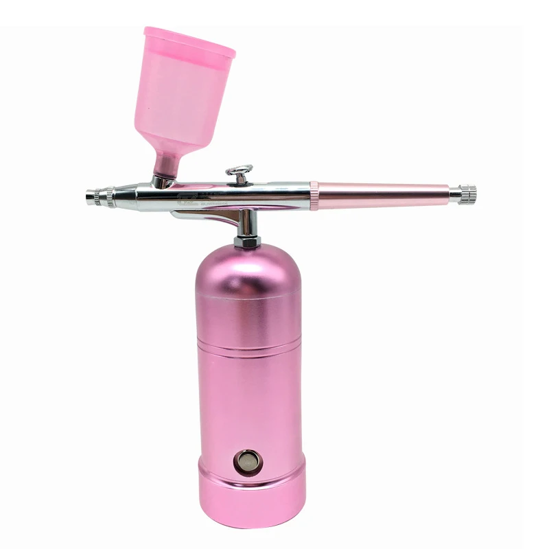 Professional Portable Cordless Airbrush  for Beauty Make-Up with Compressor Home Use and Studio Features