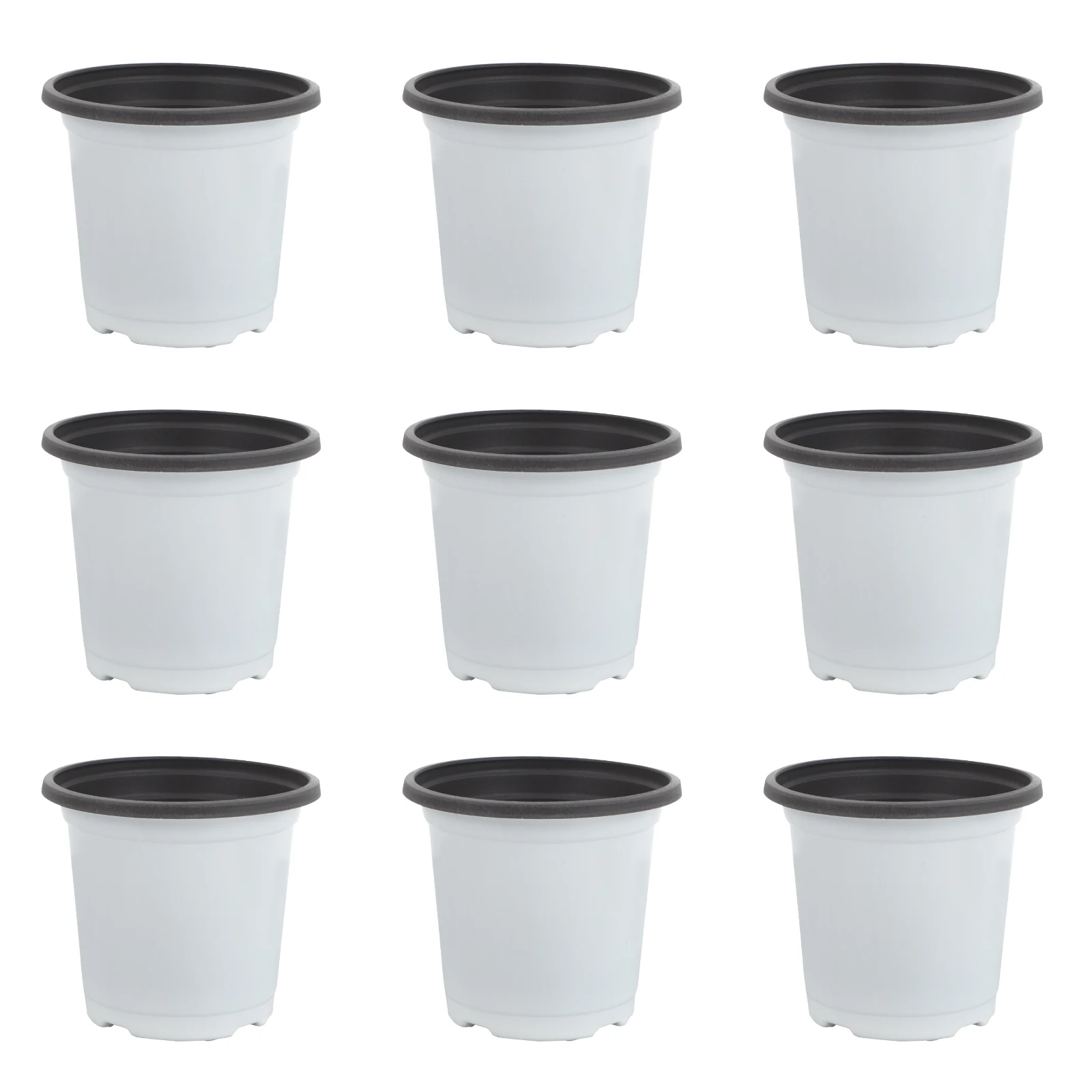 

Two Color Succulent Flowerpot Mini Plastic Planter Pots Nursery Bonsai Pot Gardening Flowerpots Breathing Design